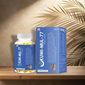 Kuwi-MUL-77 – Daily Multivitamin & Antioxidant Softgel Capsules | Boost Energy, Immunity & Overall Wellness (60 Capsules)